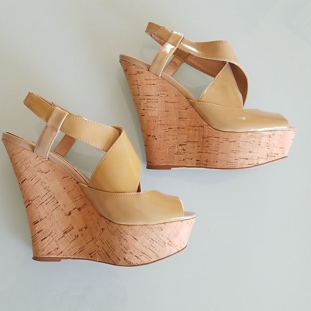 Steve Madden Wheatley Retro '70s Disco‎ 5" Platform Heels Size 6